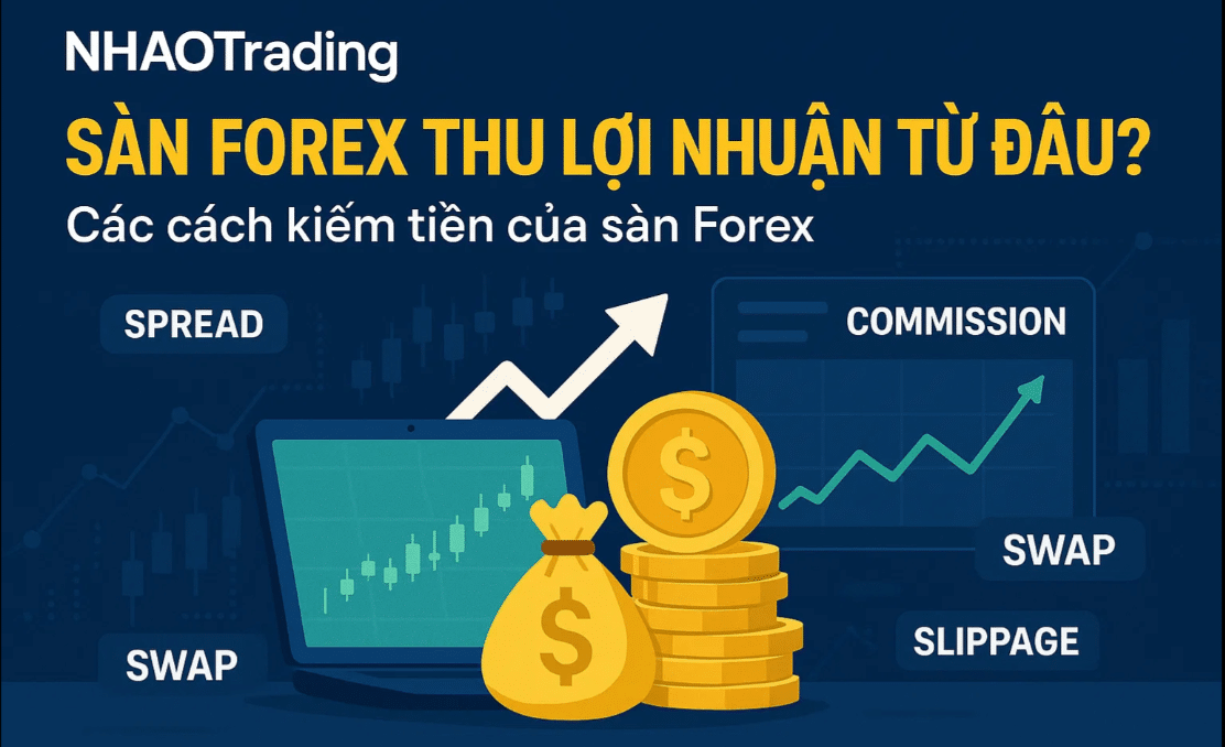 Các cách kiếm tiền của các sàn giao dịch Forex
