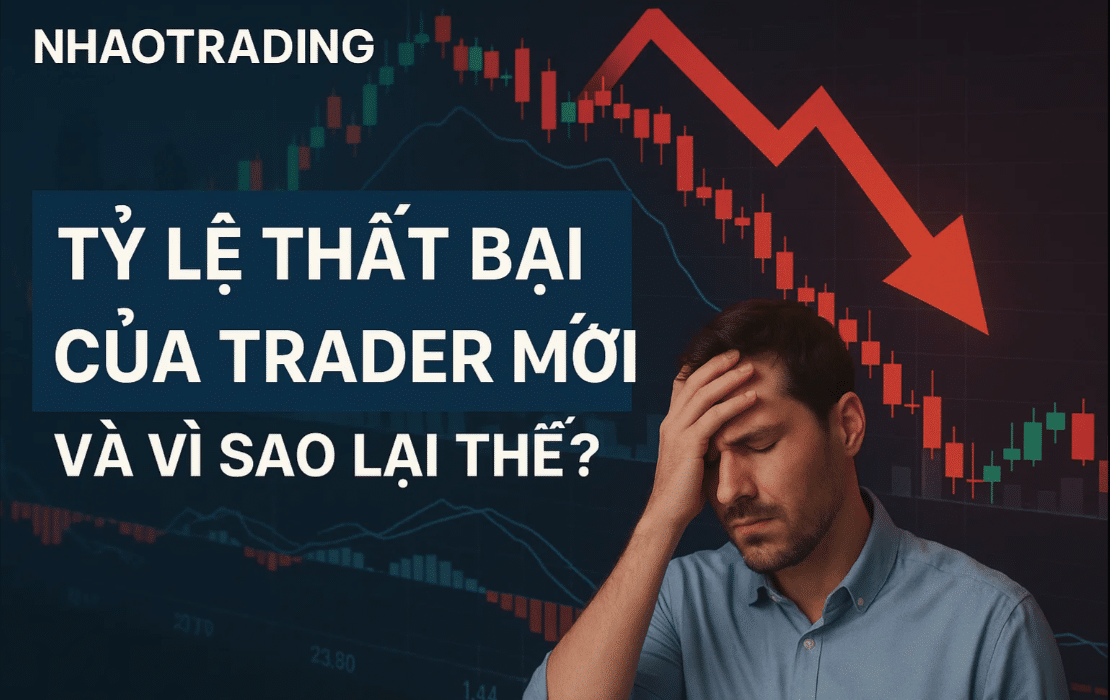 Tỉ lệ thất bại của trader mới thường rất cao