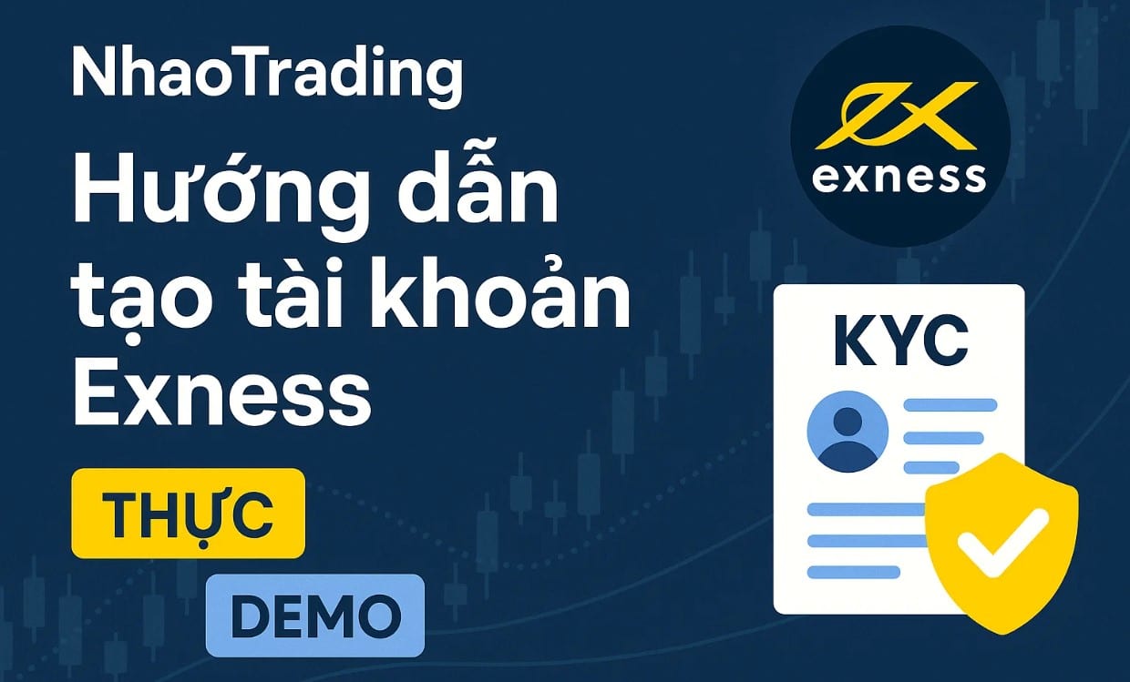 Hướng dẫn mở tài khoản Exness (Thực & Demo) & KYC