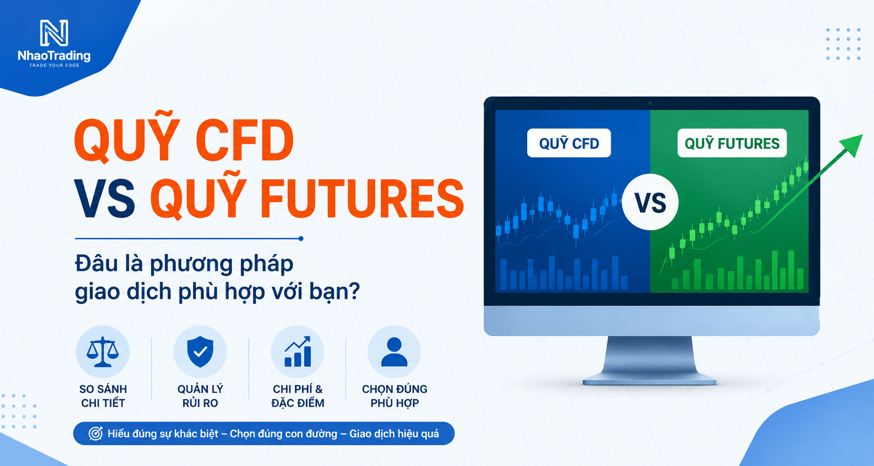 Quỹ CFDs và quỹ Futures khác nhau điều gì và Bạn nên chọn loại nào?